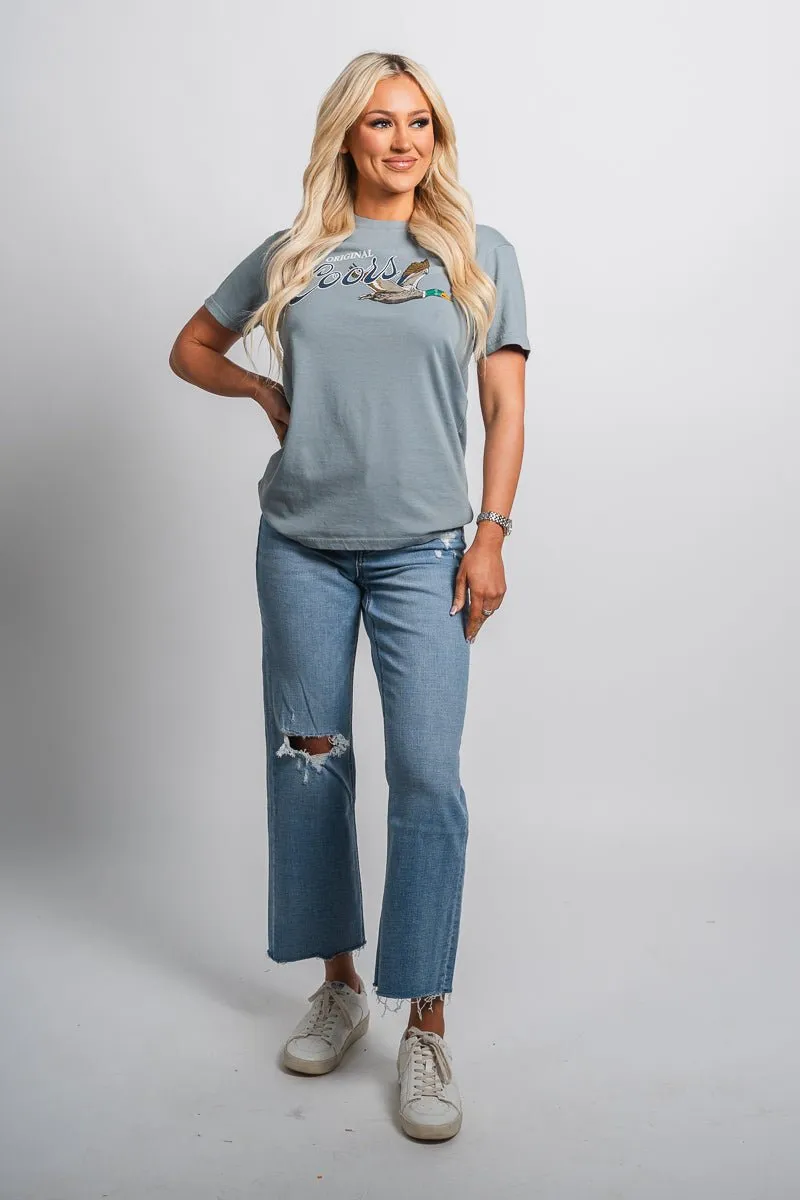 Coors red label t-shirt light blue