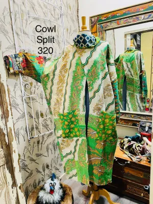 Cowl Split Pullover #320 by Kantha Bae
