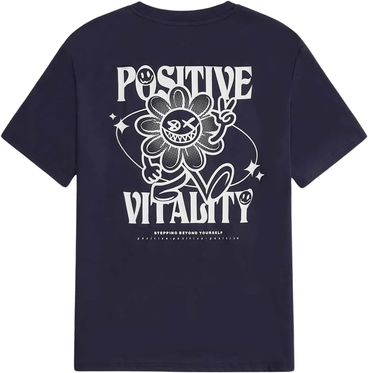 COZYEASE Men's Letter Graphic Tees Short Sleeve Vintage Streetwear T Shirts Casual Summer Tops