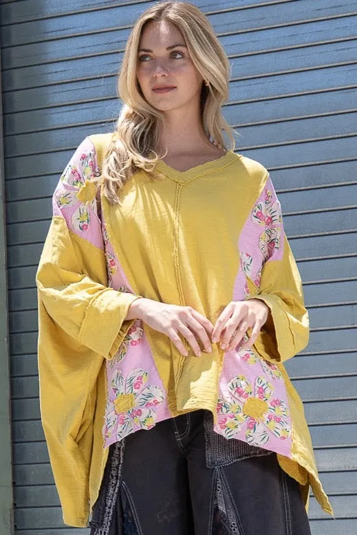 Daisy Applique Tee-9986