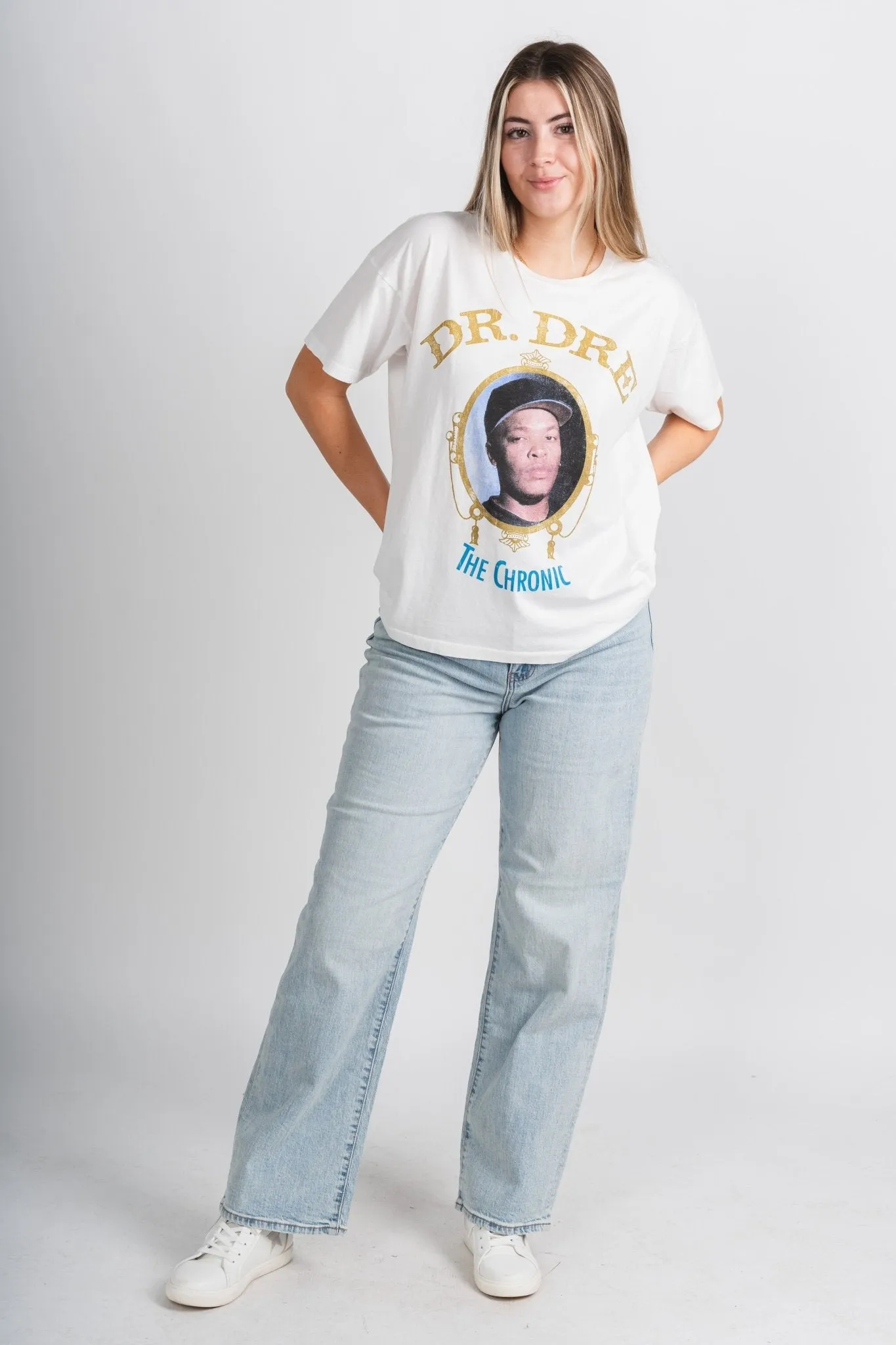 DayDreamer Dr. Dre the chronic merch t-shirt vintage white