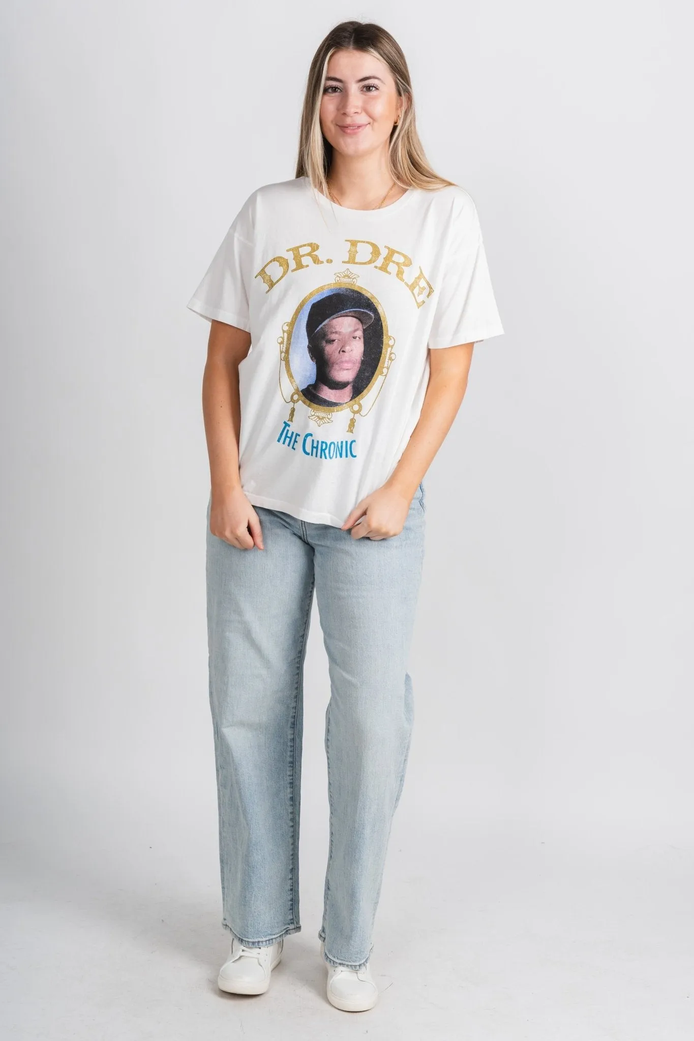 DayDreamer Dr. Dre the chronic merch t-shirt vintage white