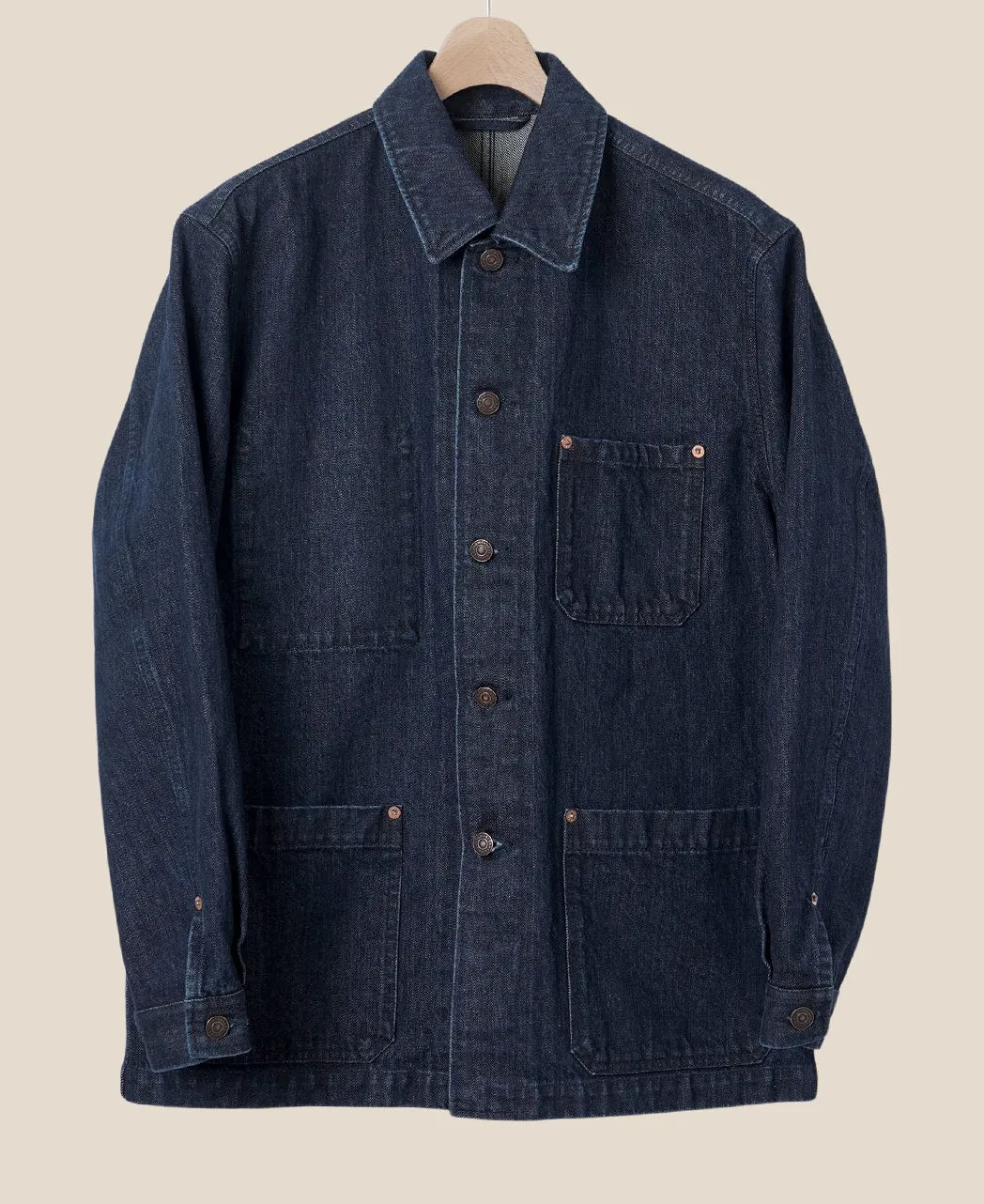 Denim French Work Jacket