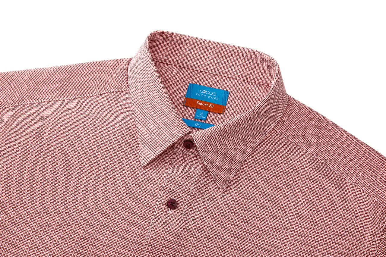 Dry 2 Tone Shirt in Smart Fit Classic Collar