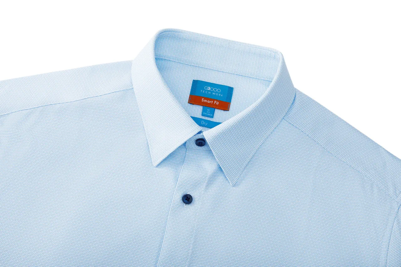 Dry 2 Tone Shirt in Smart Fit Classic Collar
