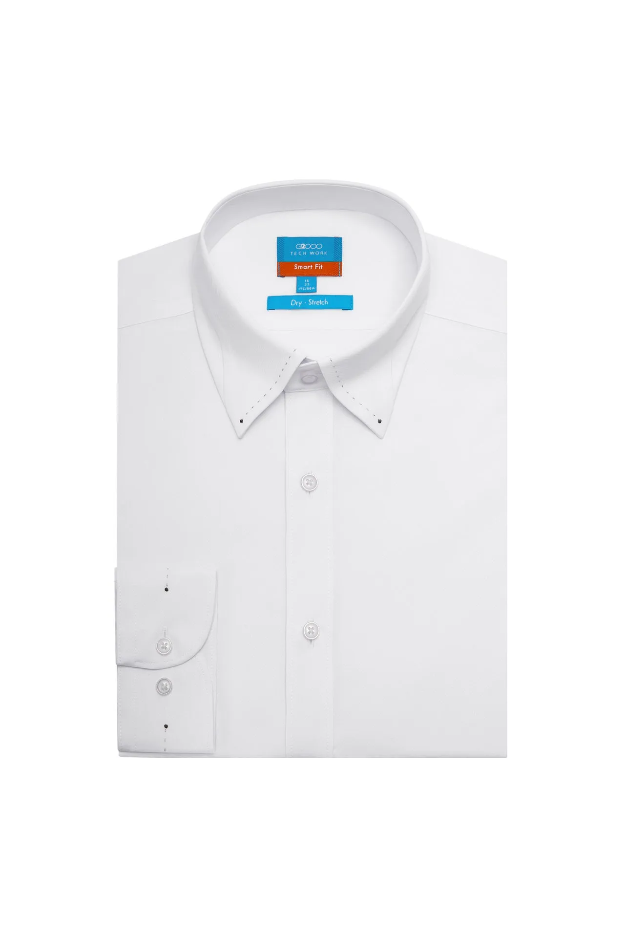 Dry Wicking & Stretch Twill Shirt in Smart Fit