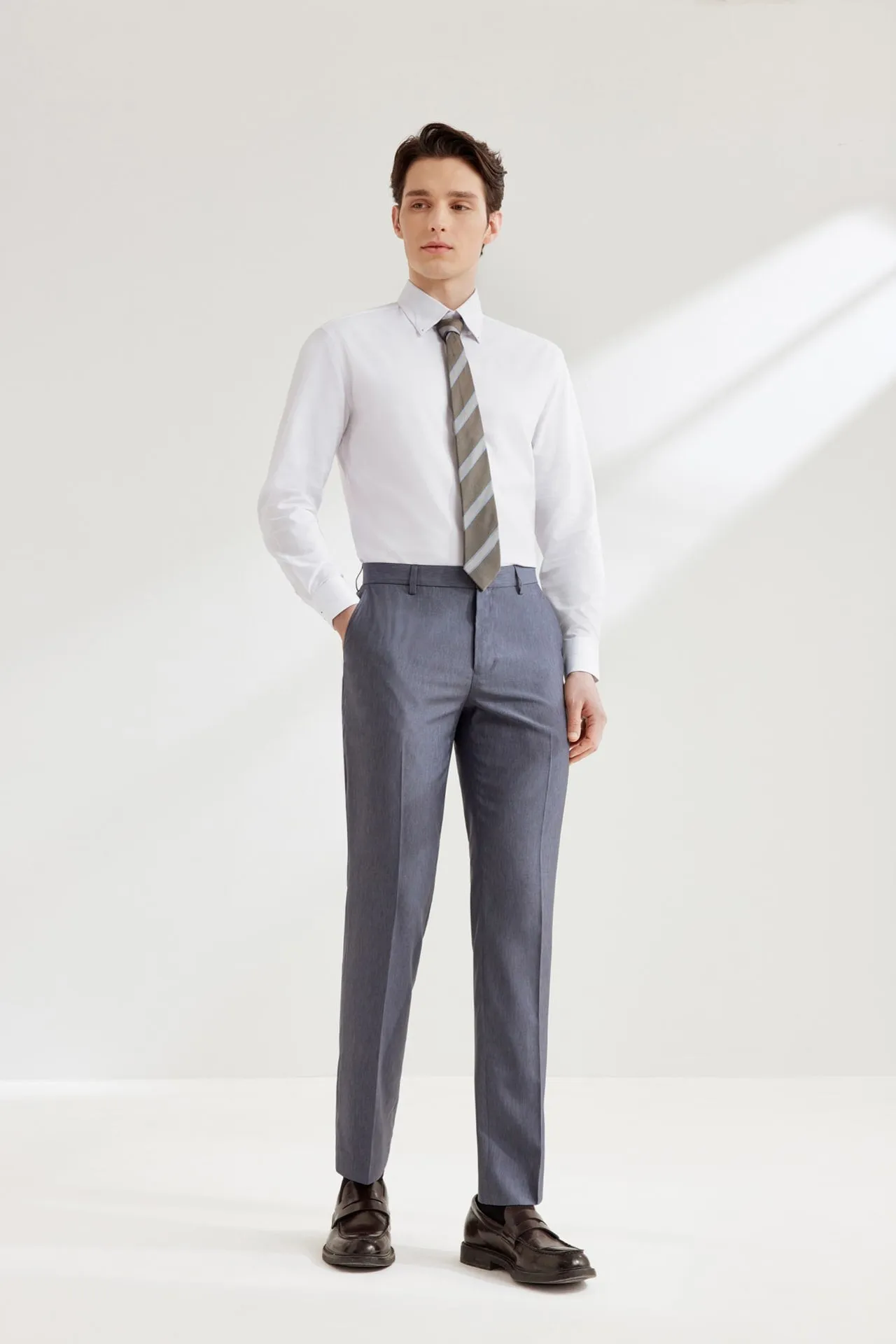 Dry Wicking & Stretch Twill Shirt in Smart Fit