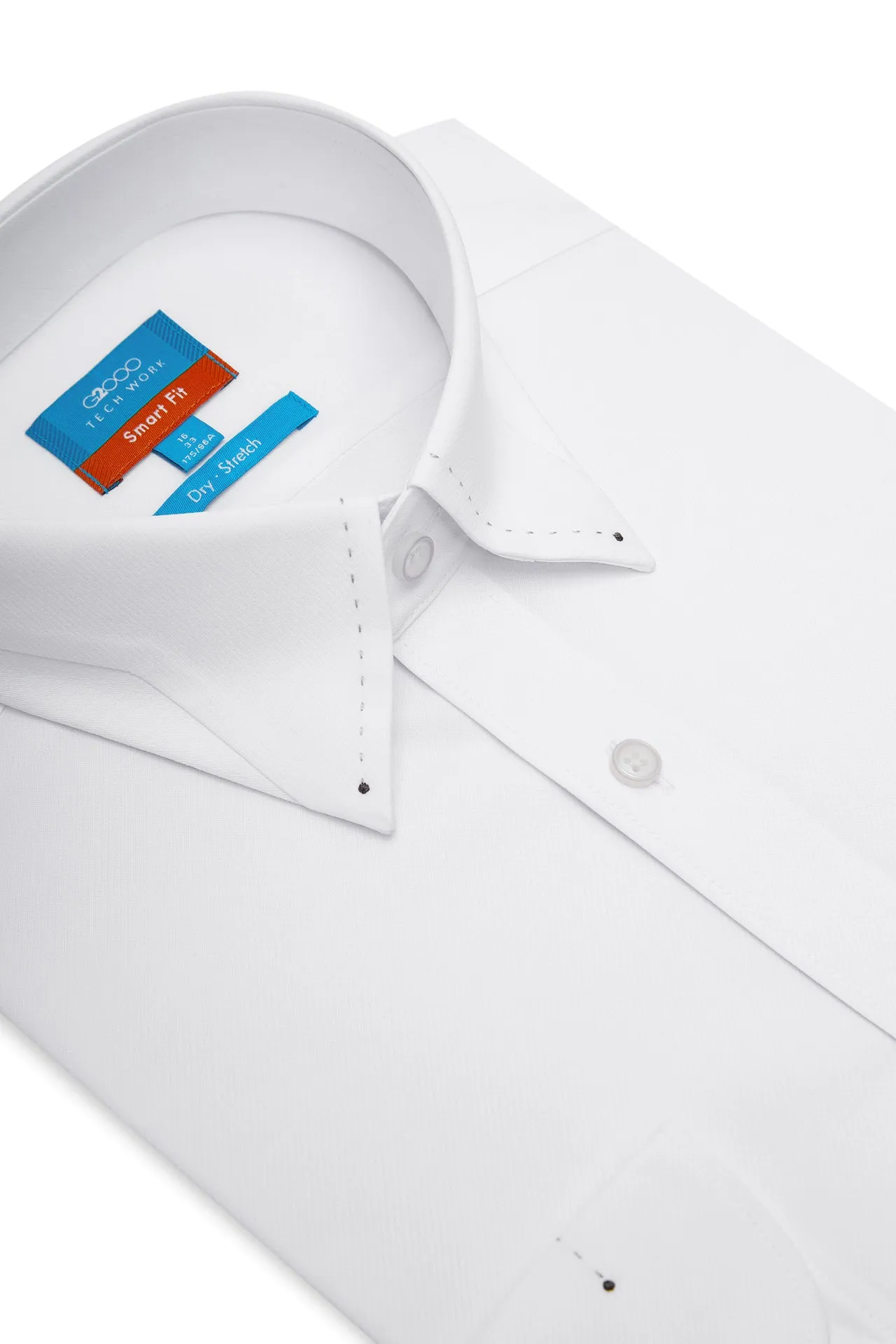 Dry Wicking & Stretch Twill Shirt in Smart Fit