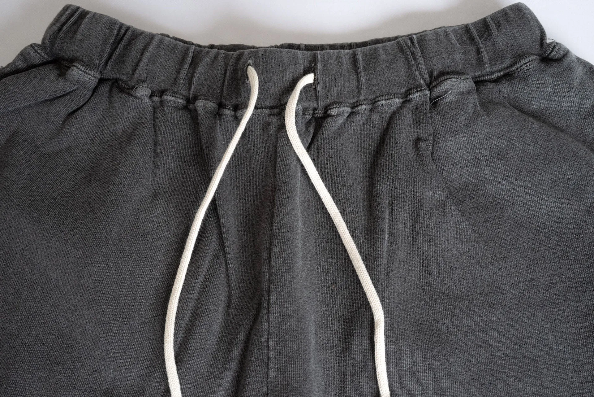 Dubble Works Tubular 'Pigment Dyed' Sweat Shorts (Sumi Black)