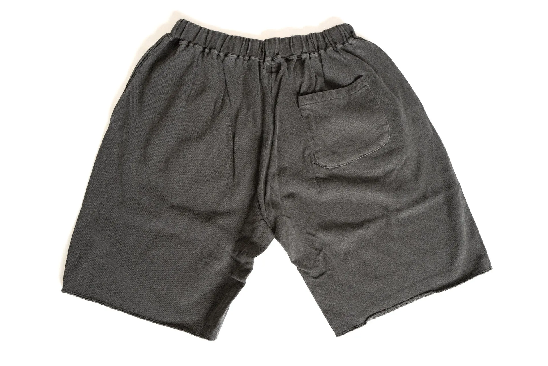 Dubble Works Tubular 'Pigment Dyed' Sweat Shorts (Sumi Black)