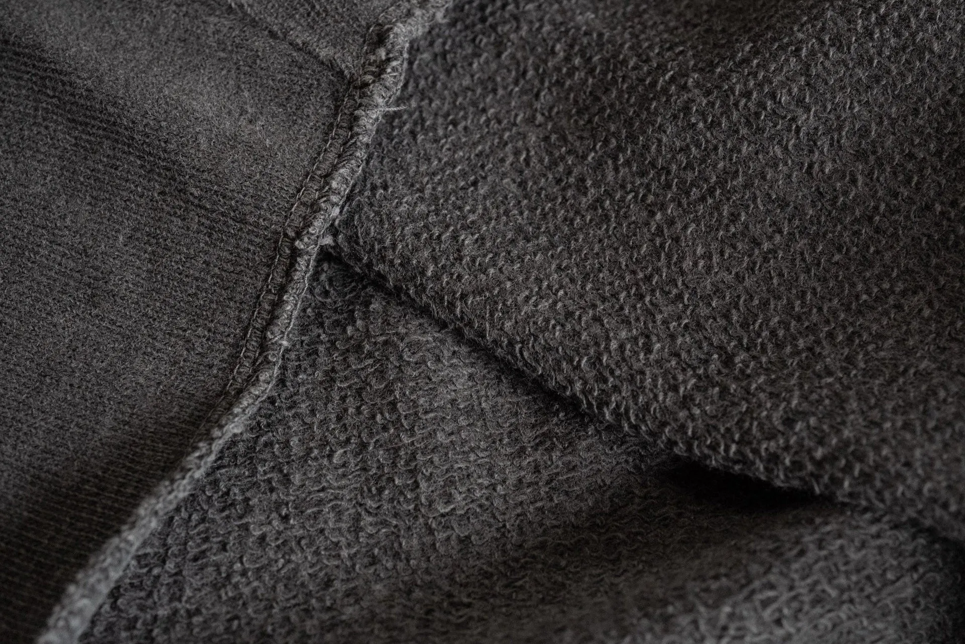 Dubble Works Tubular 'Pigment Dyed' Sweat Shorts (Sumi Black)