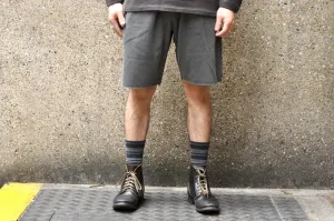Dubble Works Tubular 'Pigment Dyed' Sweat Shorts (Sumi Black)