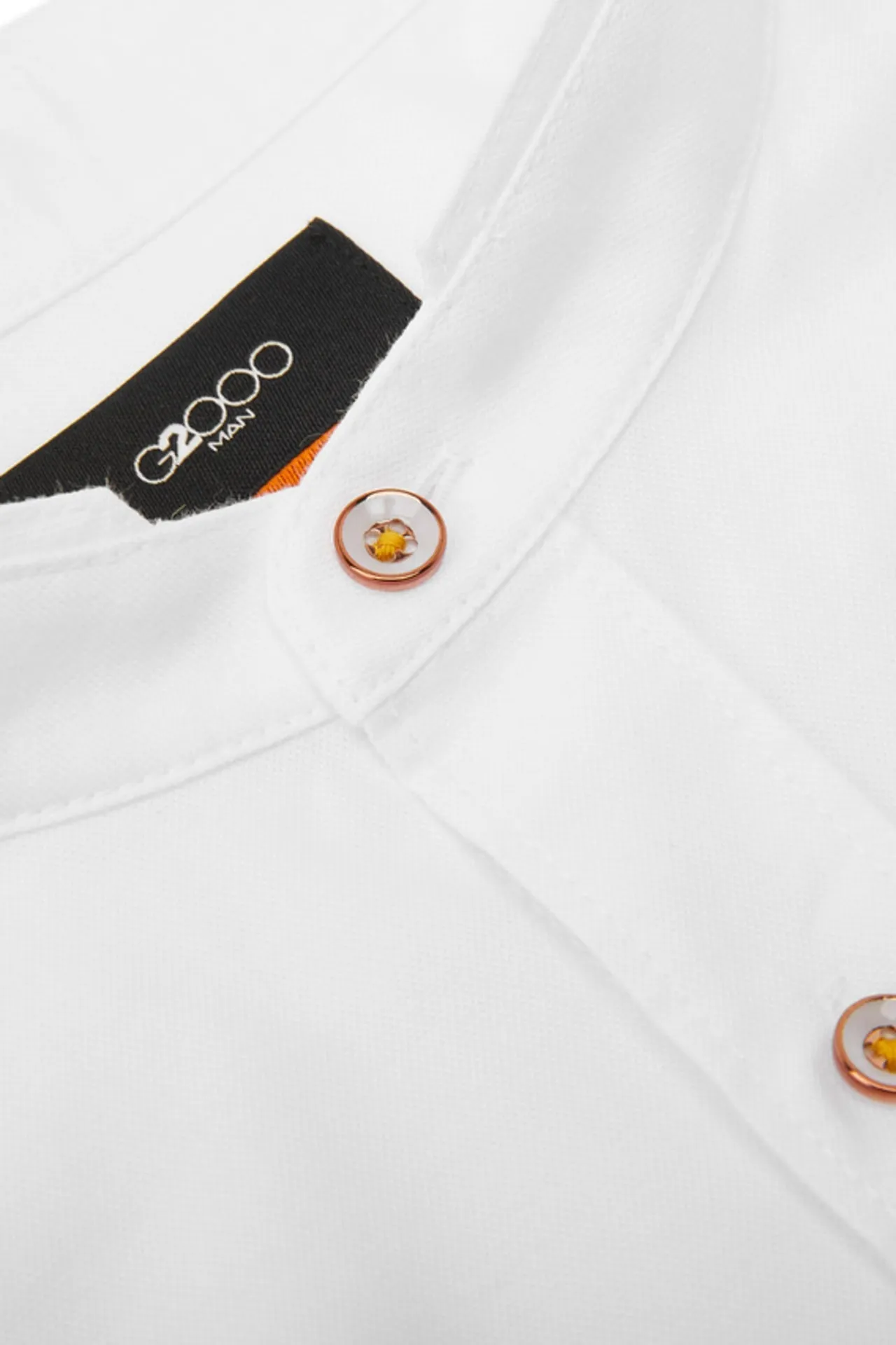 Easy Care Cotton Oxford Smart Fit Casual Shirt with Logo