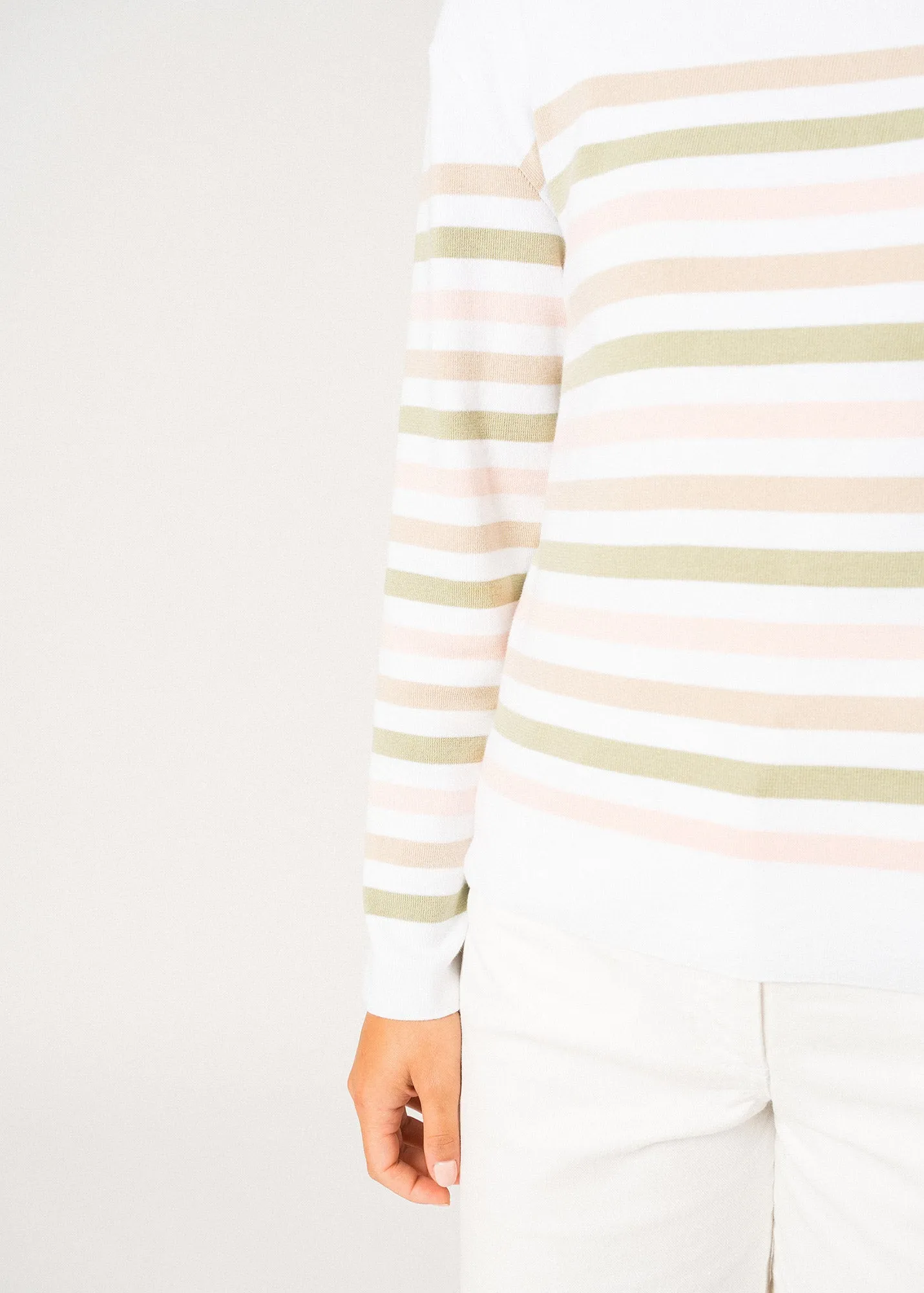 Ecrins Striped Jumper  cotton (PROMENADE)