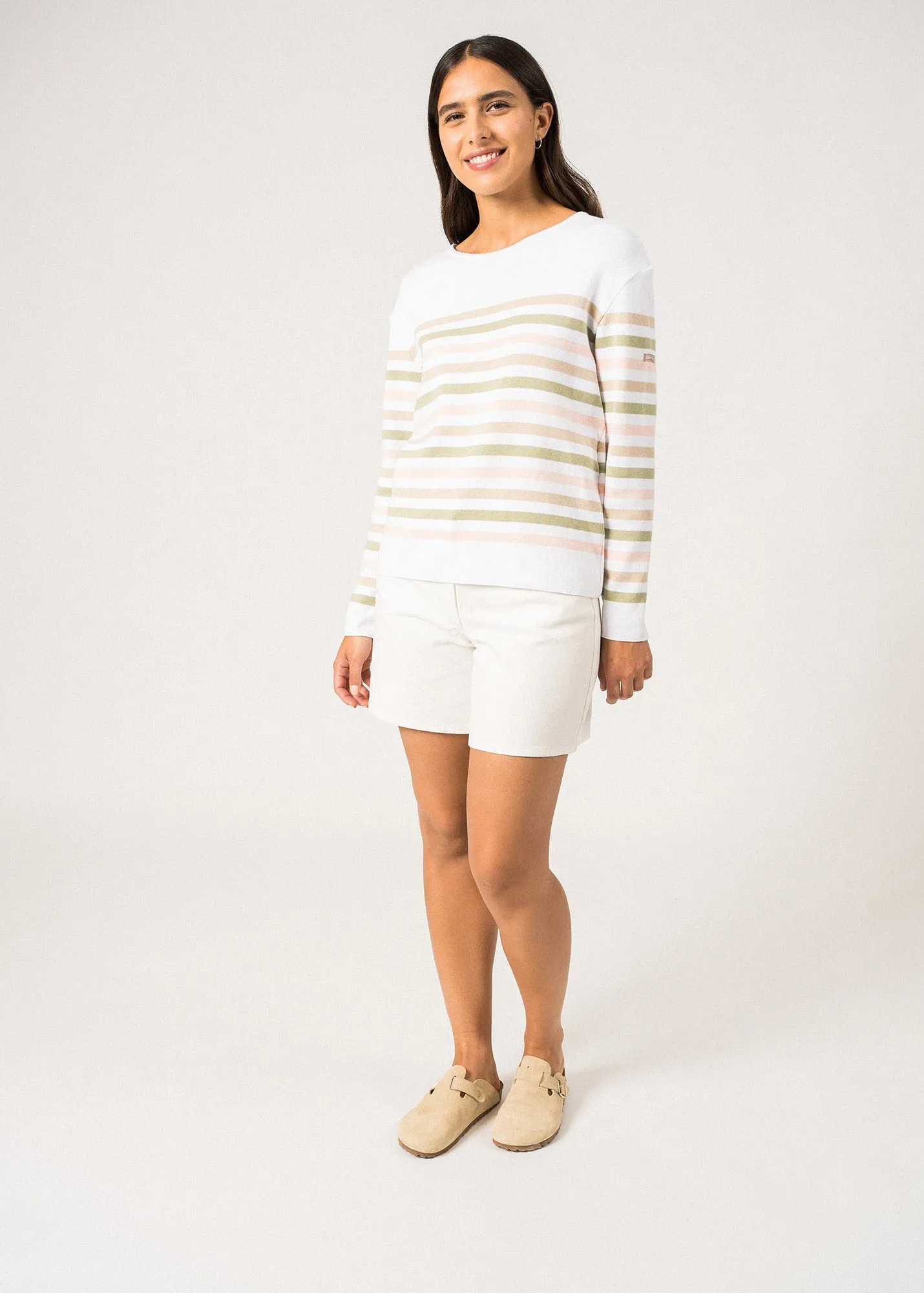 Ecrins Striped Jumper  cotton (PROMENADE)