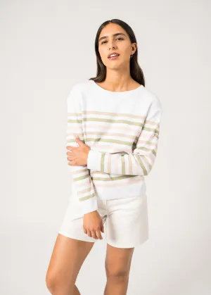 Ecrins Striped Jumper  cotton (PROMENADE)