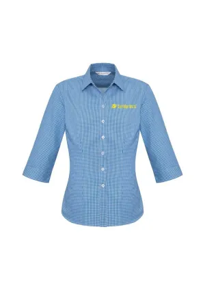 ELLISON WOMEN'S 3/4 SLEEVE SHIRT Blue 24