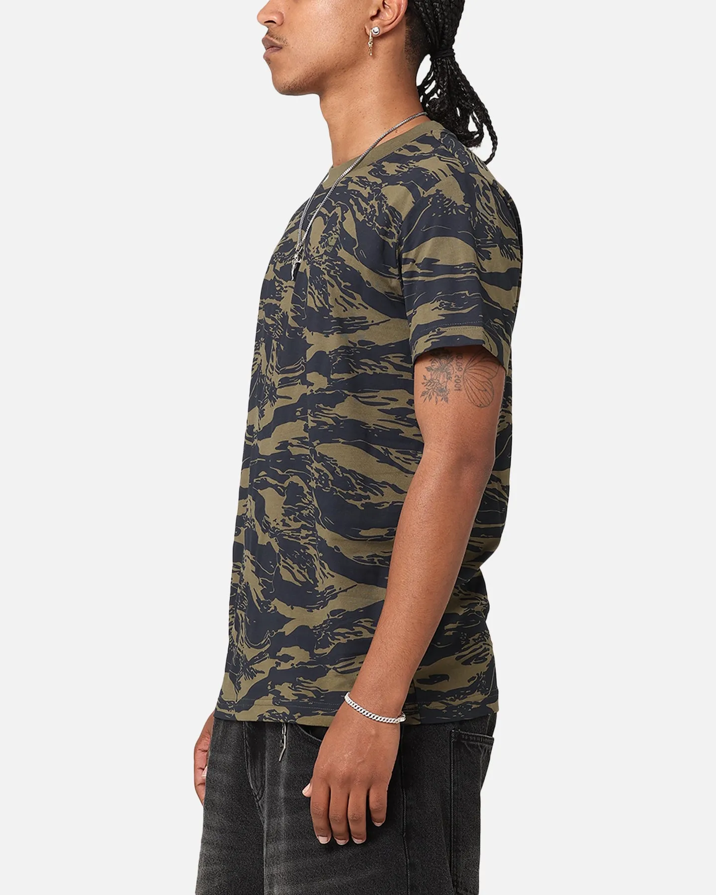 G-Star Tiger Camo T-Shirt Olive Camo