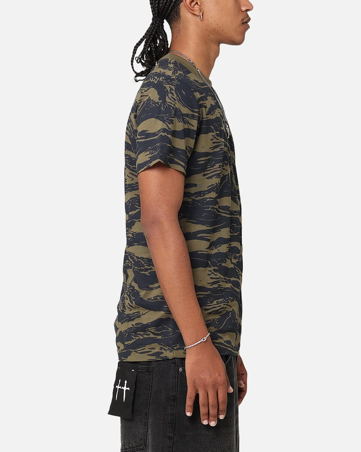 G-Star Tiger Camo T-Shirt Olive Camo