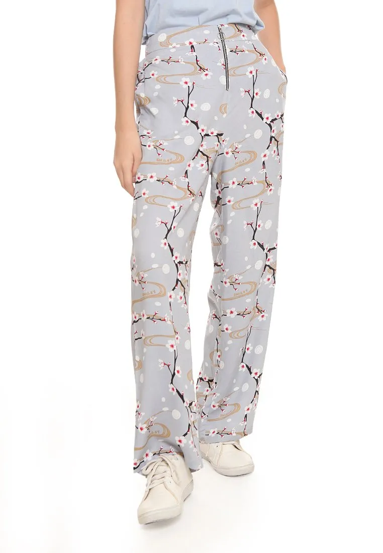 [GIFT WITH PURCHASE] Smiley®Loose Printed Pants