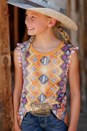 Girl's Aztec Tank