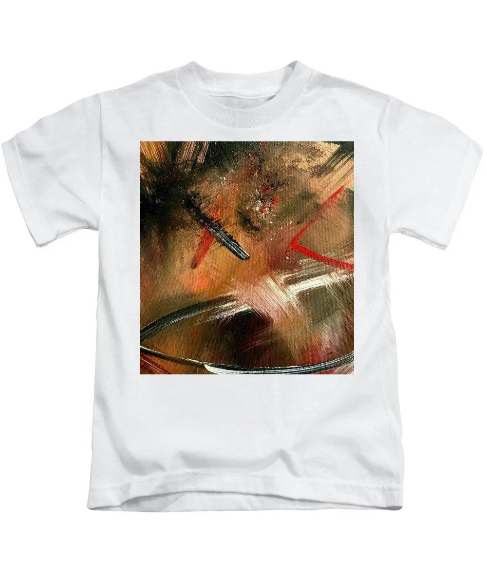 Gold Feather 2 - Kids T-Shirt
