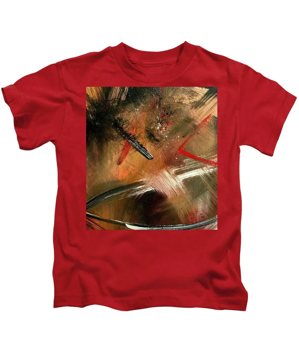 Gold Feather 2 - Kids T-Shirt