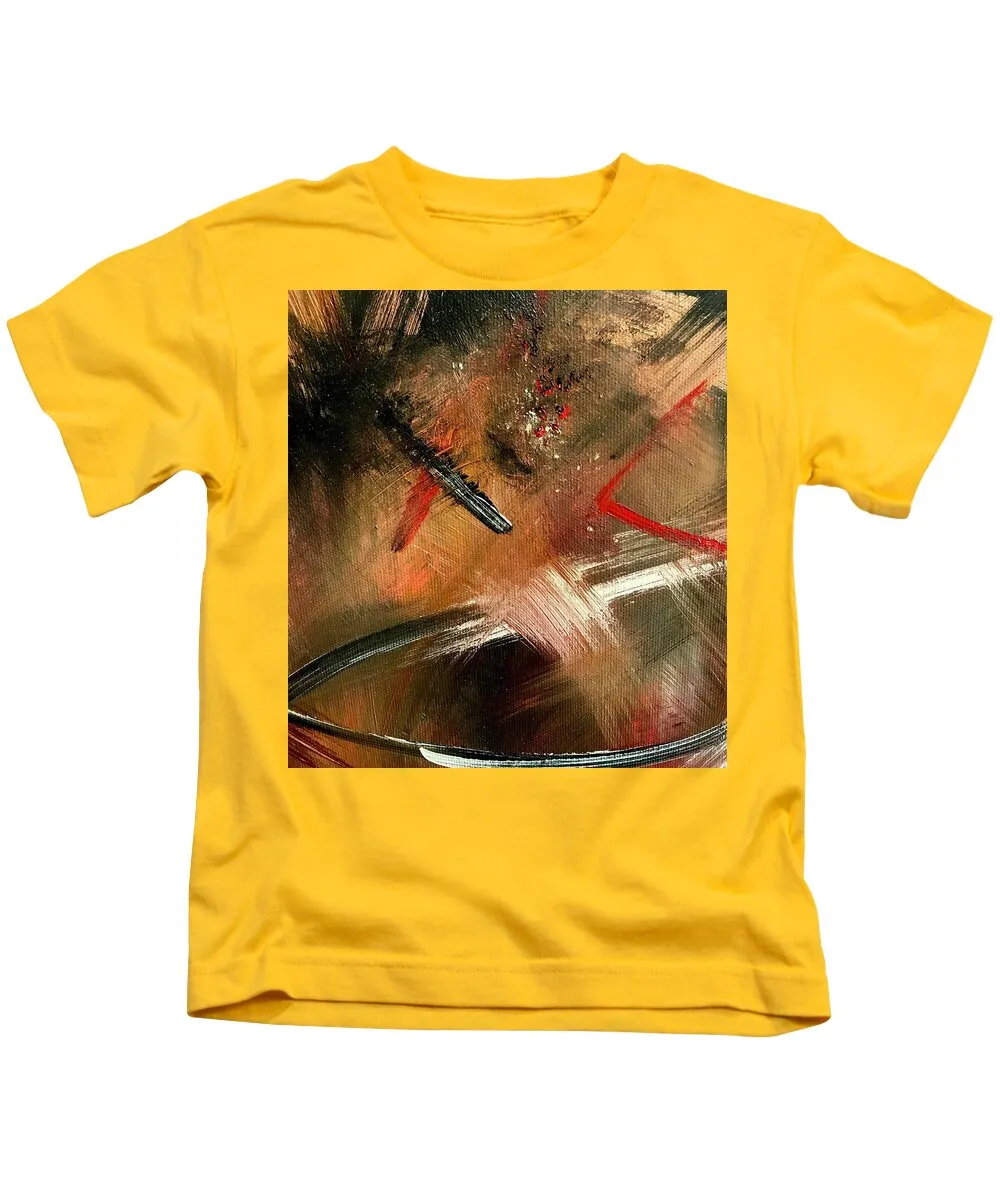 Gold Feather 2 - Kids T-Shirt