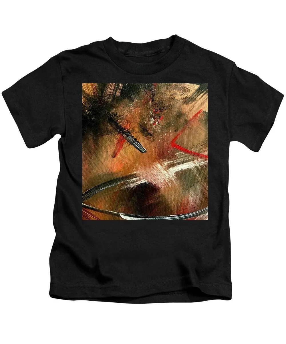Gold Feather 2 - Kids T-Shirt
