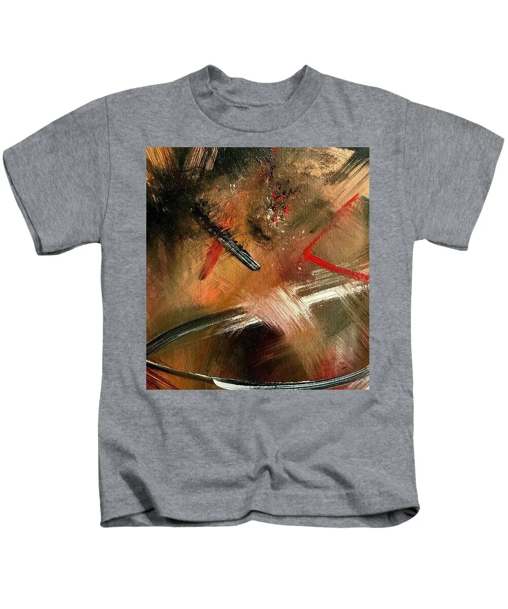 Gold Feather 2 - Kids T-Shirt