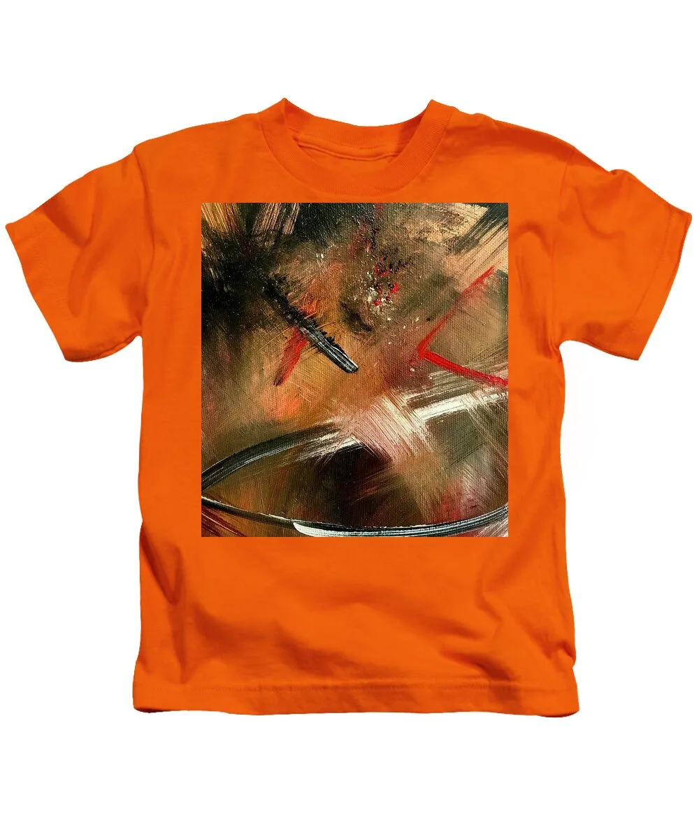 Gold Feather 2 - Kids T-Shirt