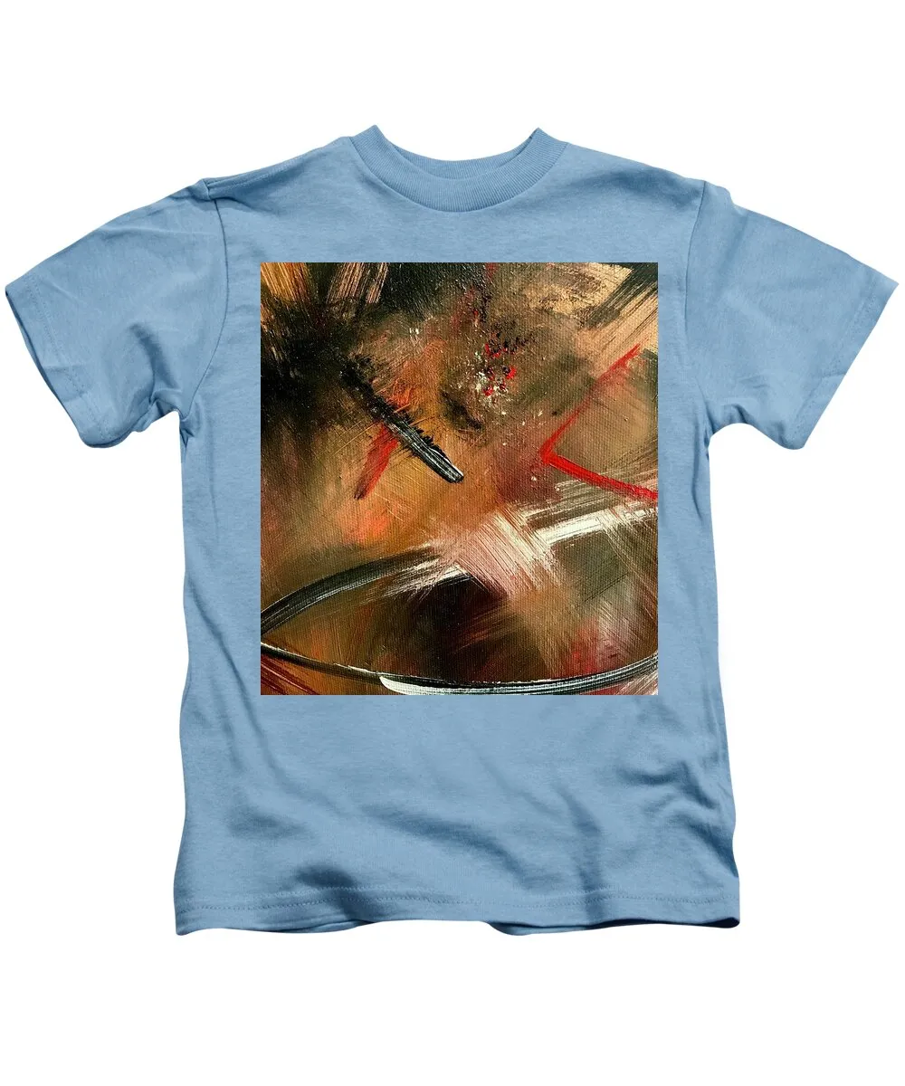 Gold Feather 2 - Kids T-Shirt