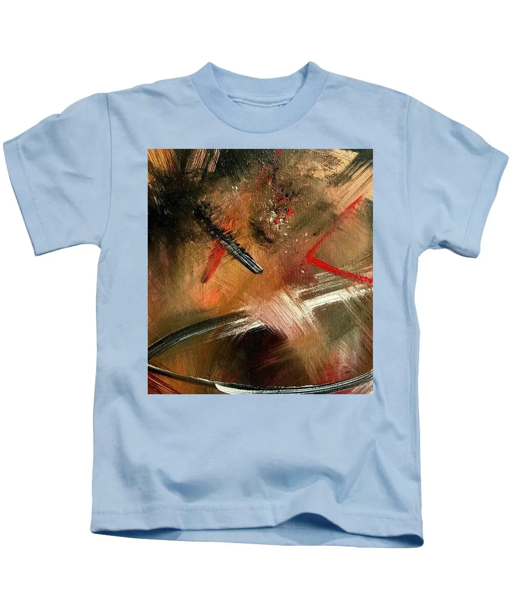 Gold Feather 2 - Kids T-Shirt