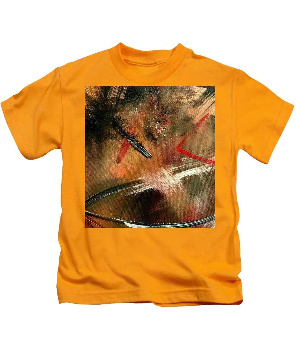 Gold Feather 2 - Kids T-Shirt