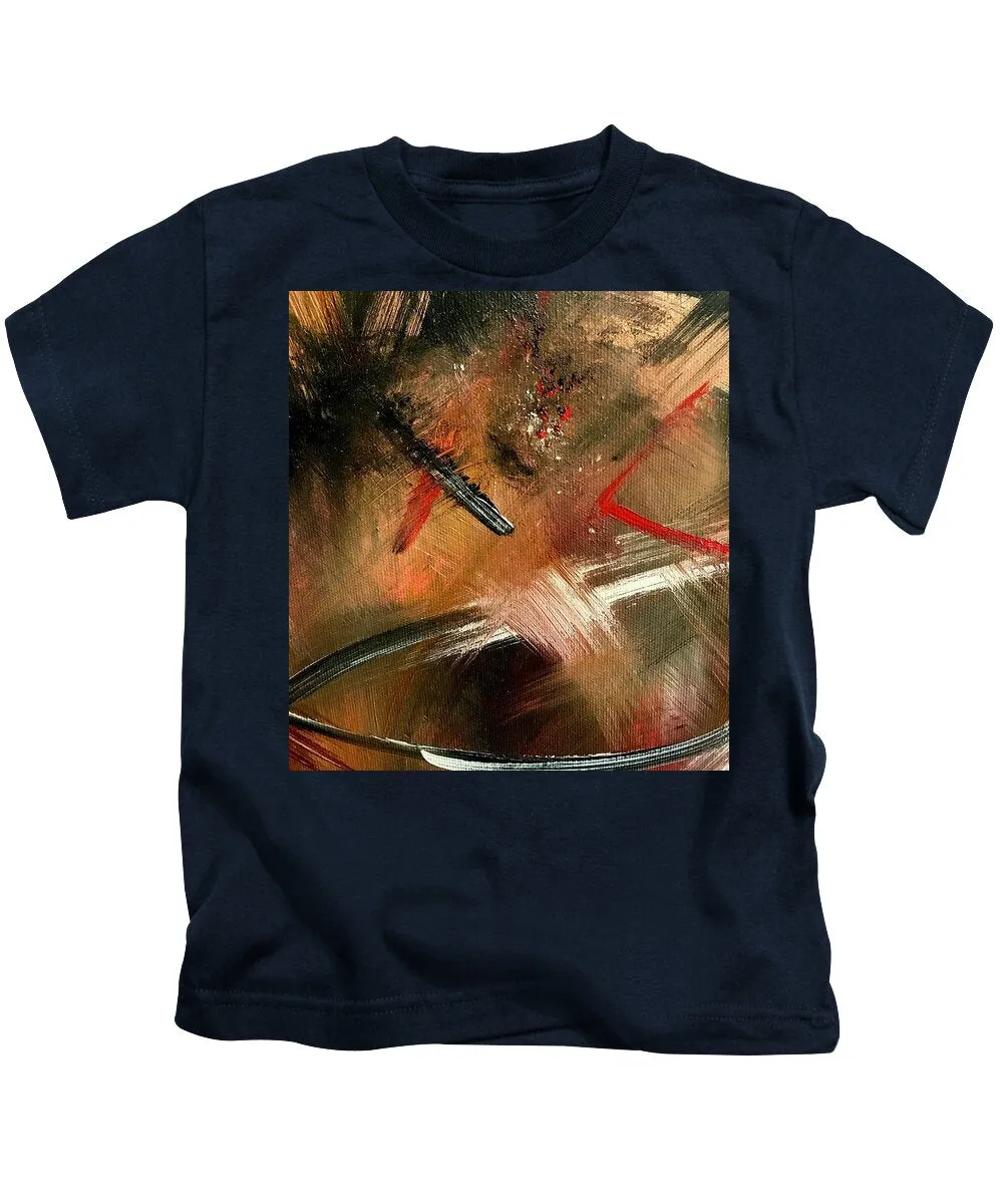 Gold Feather 2 - Kids T-Shirt