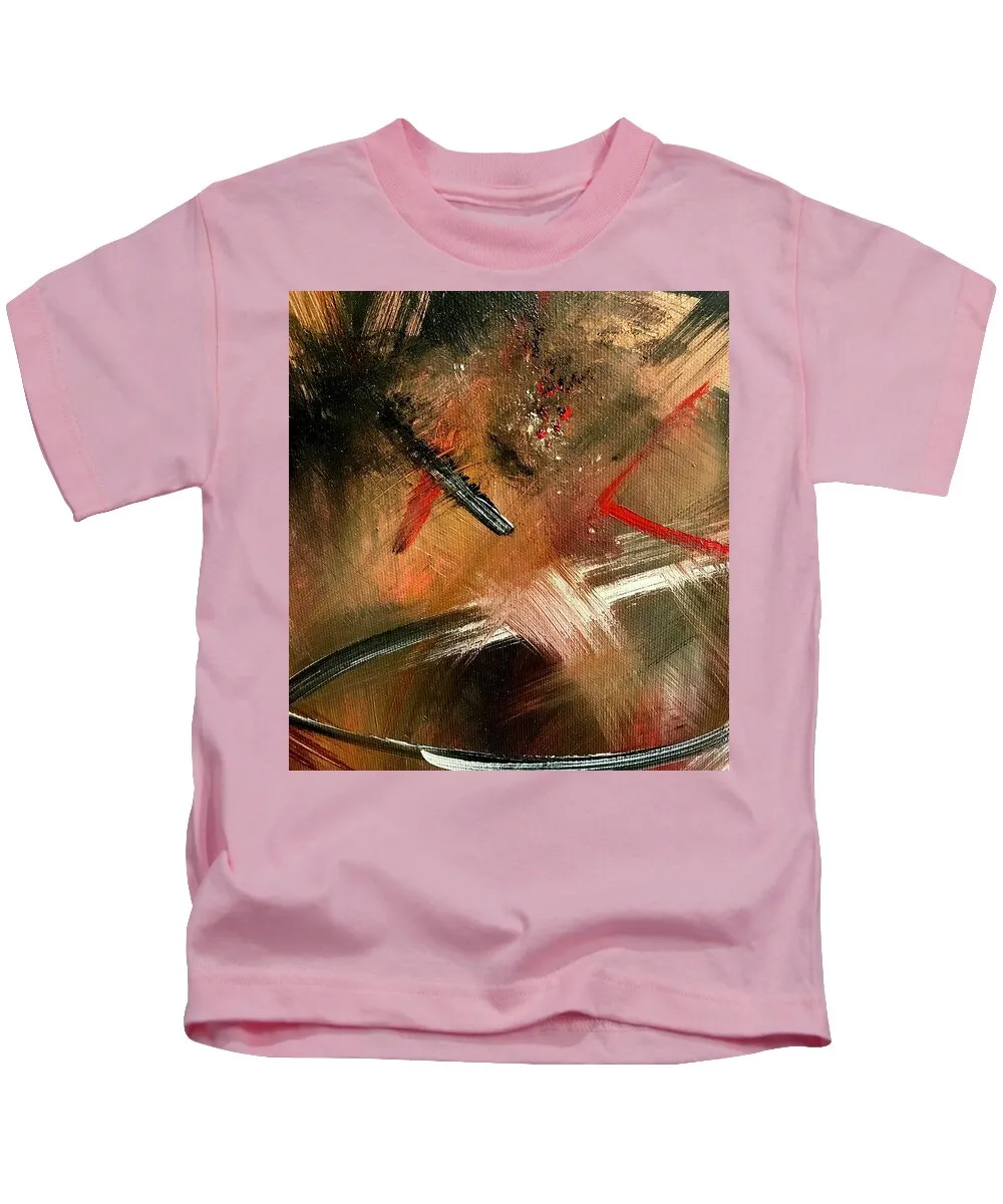Gold Feather 2 - Kids T-Shirt