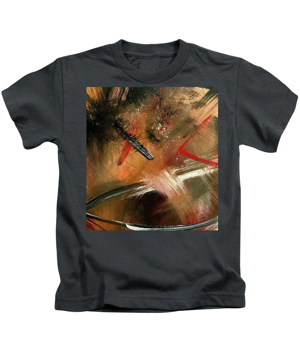 Gold Feather 2 - Kids T-Shirt