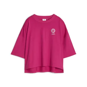 Graphic Crew Neck 3/4 Sleeve T-Shirt x Liberty