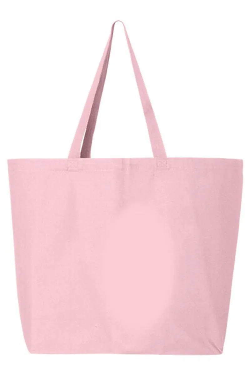 Heartstrings Coquette Bow Canvas Jumbo Tote