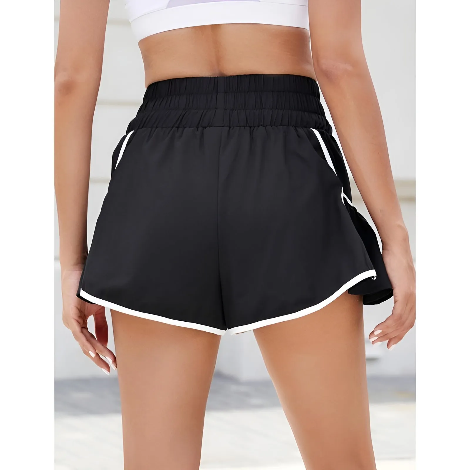 High Rise Running Shorts – Stylish and Comfortable Activewear