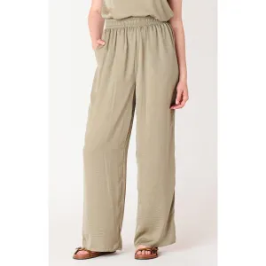 HIGH WAIST FLOWY WIDE LEG PANTS