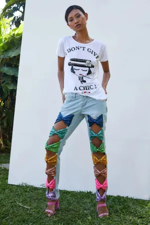 I Don'T Give A Chic Estelle T-Shirt