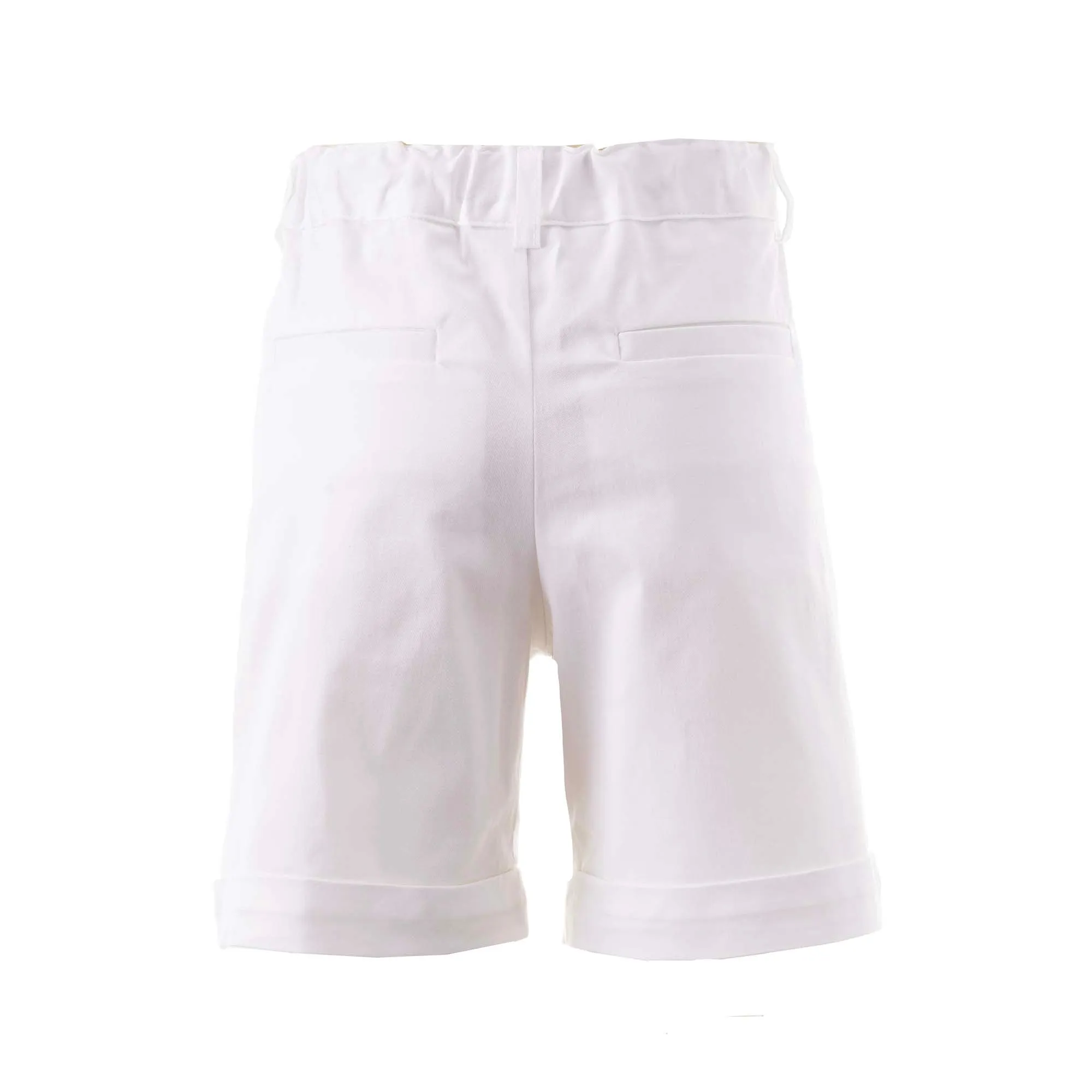 Ivory Tailored Shorts