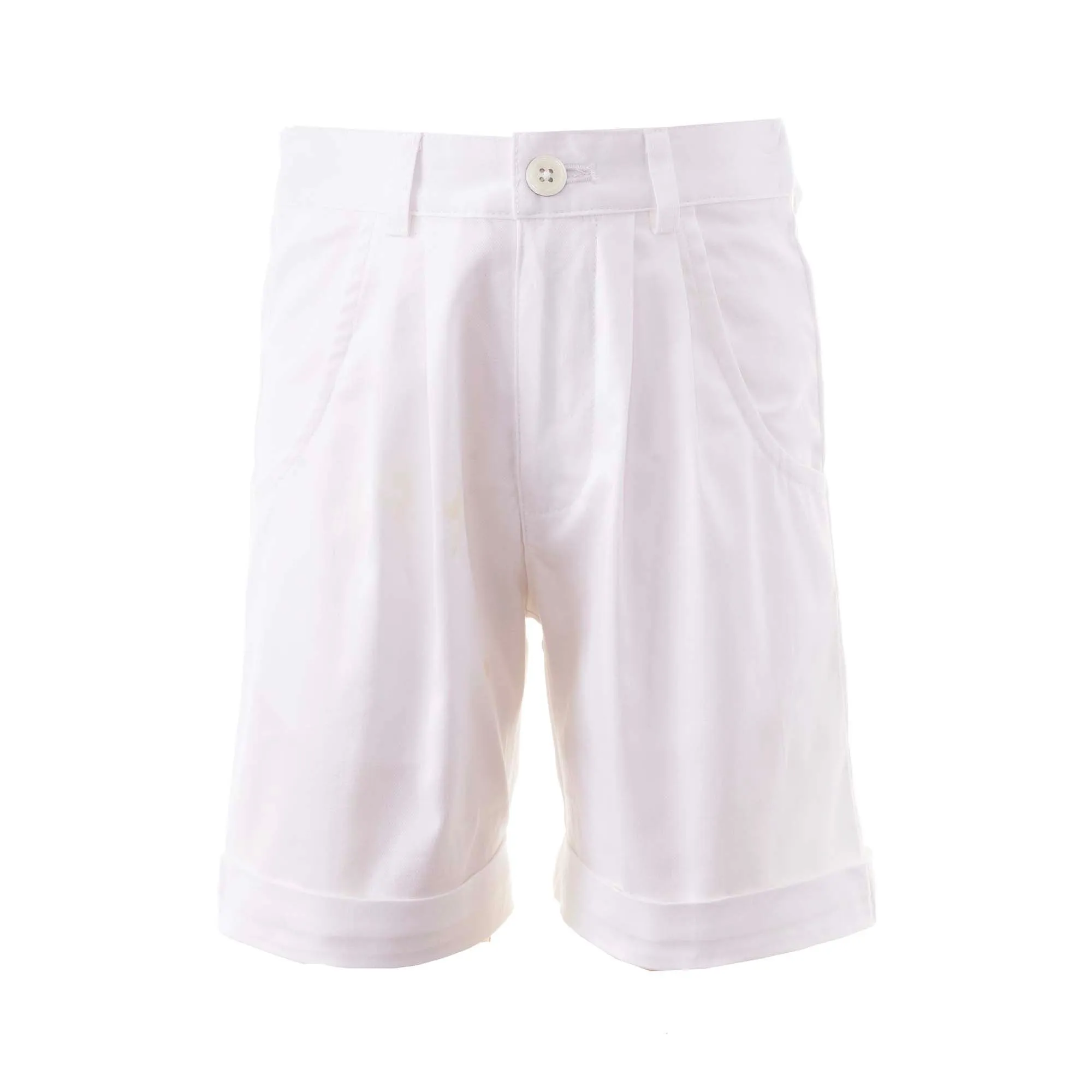 Ivory Tailored Shorts