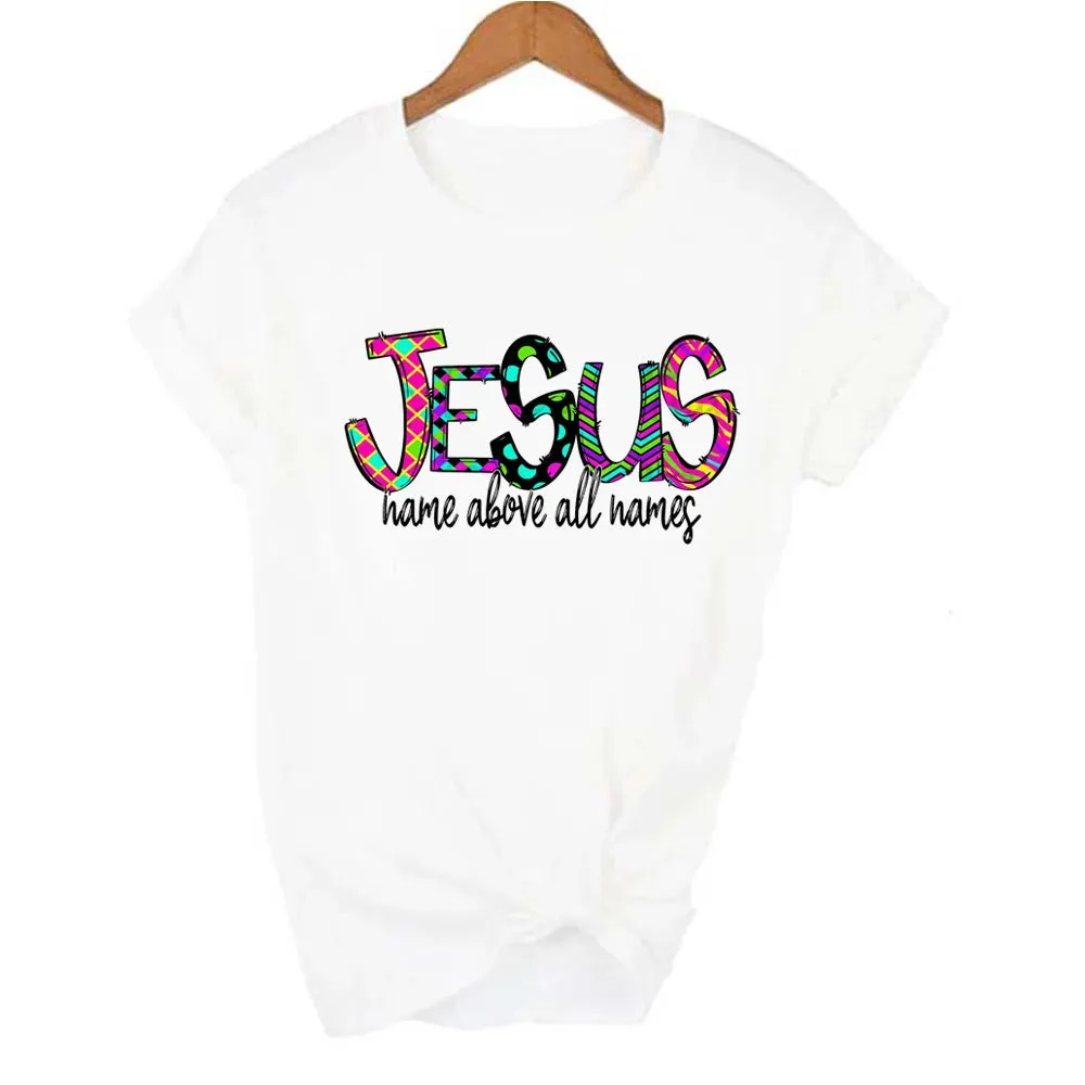 Jesus Name Above All Names Graphic Tees