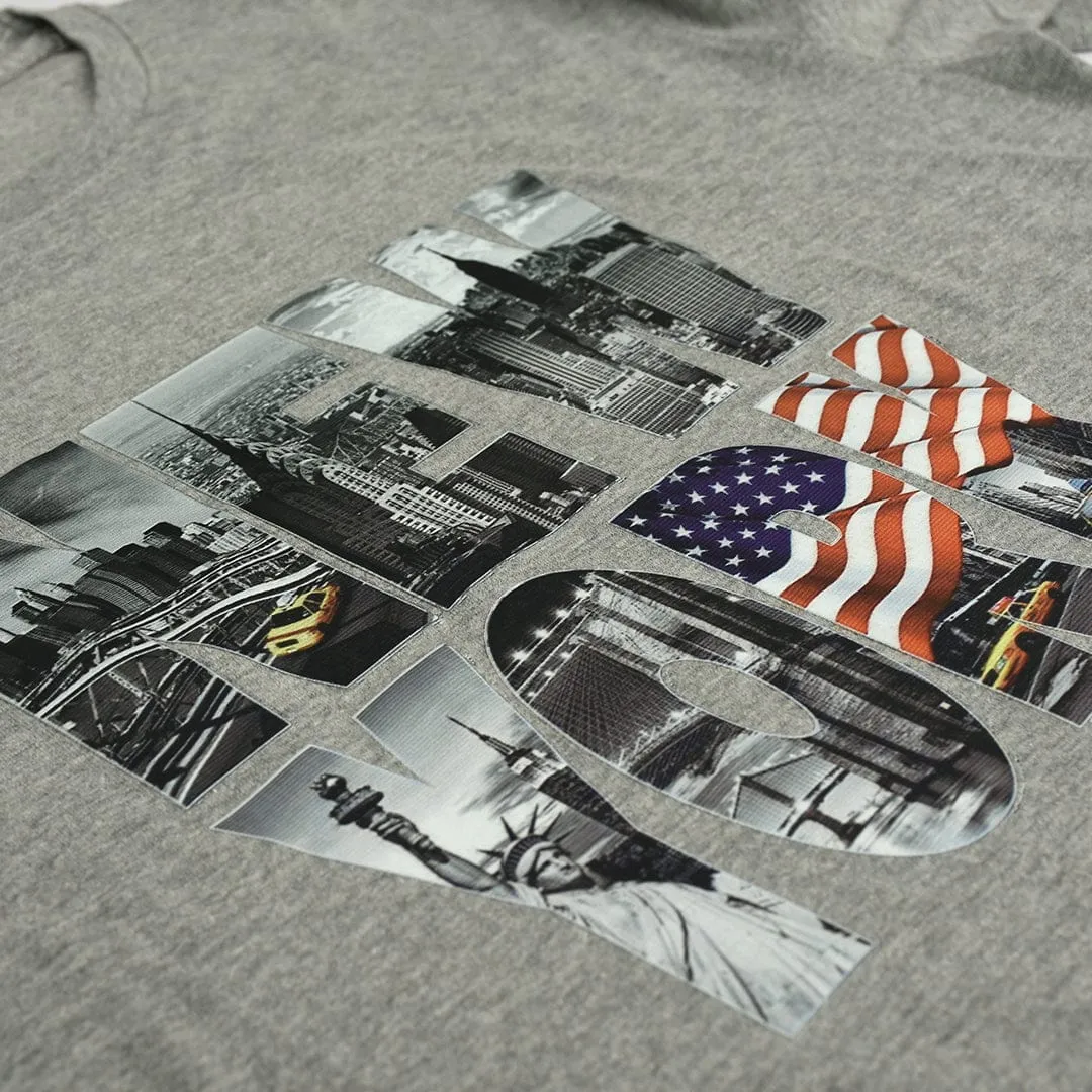 Jupiter Men's Oversized Off Shoulder New York Tee Shirt