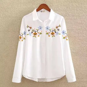 Korean Embroidered Shirts - Lisas