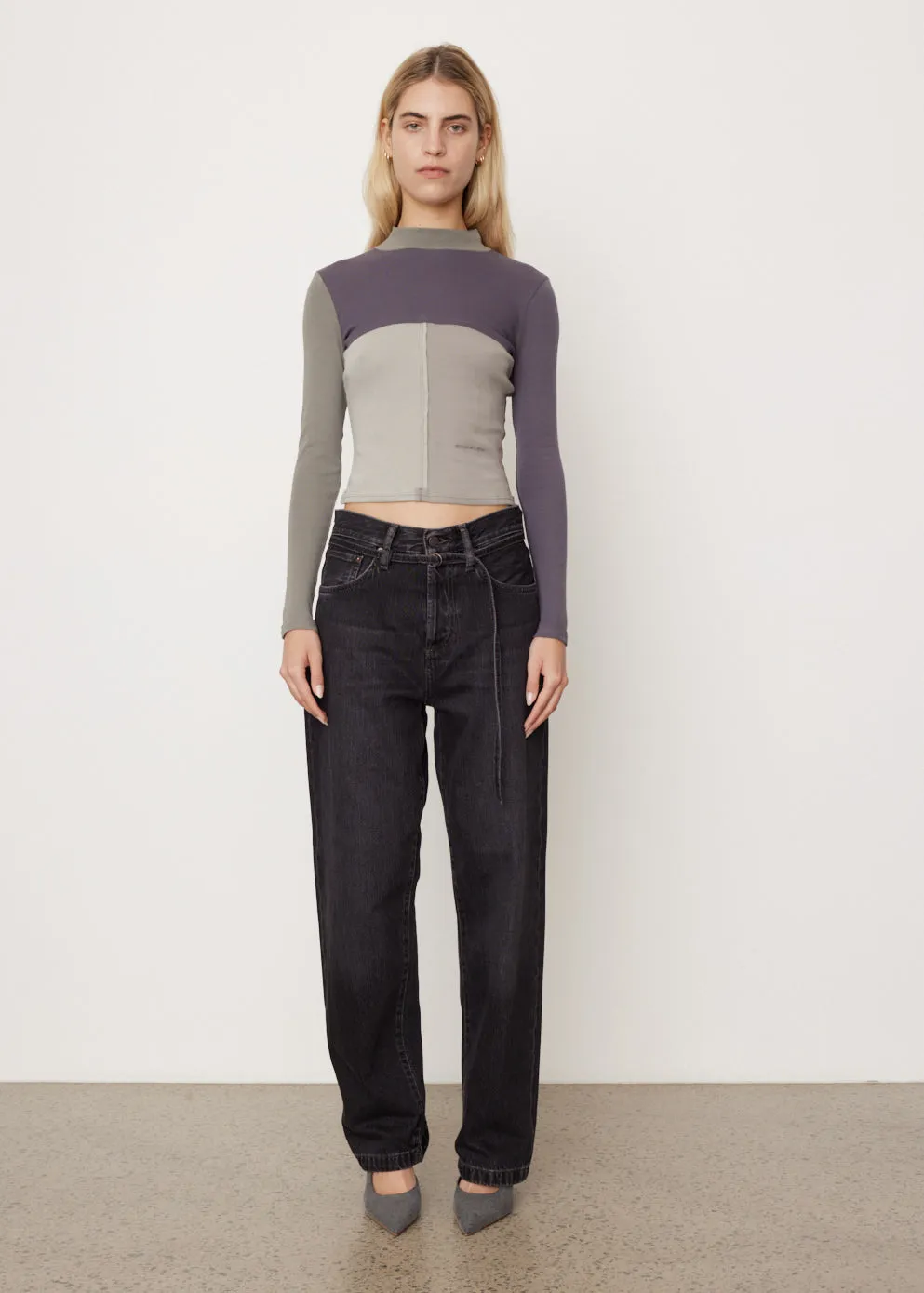 Lapped Baby Turtleneck