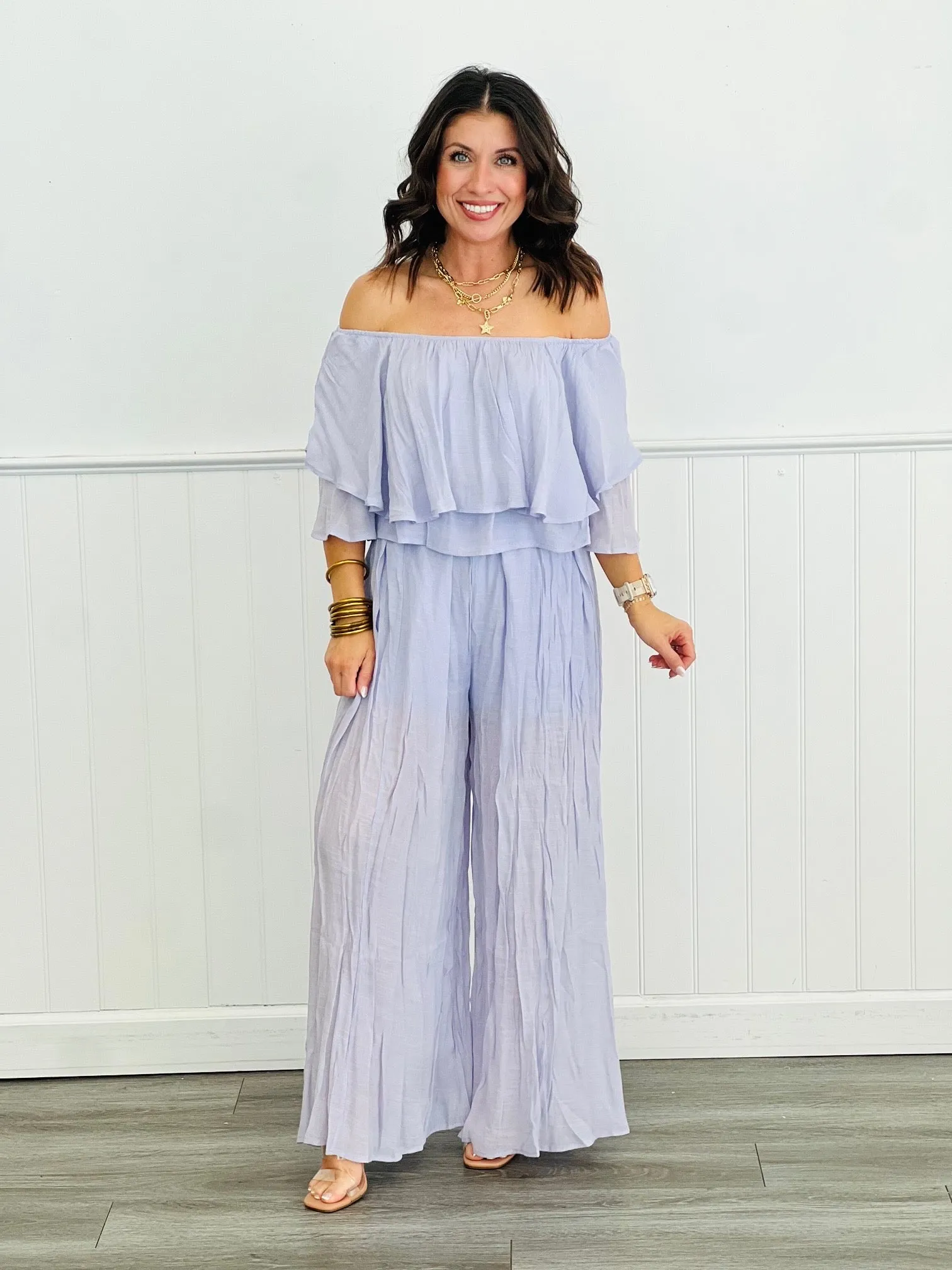 Lavender Go With The Flow Pants Set (Reg.)