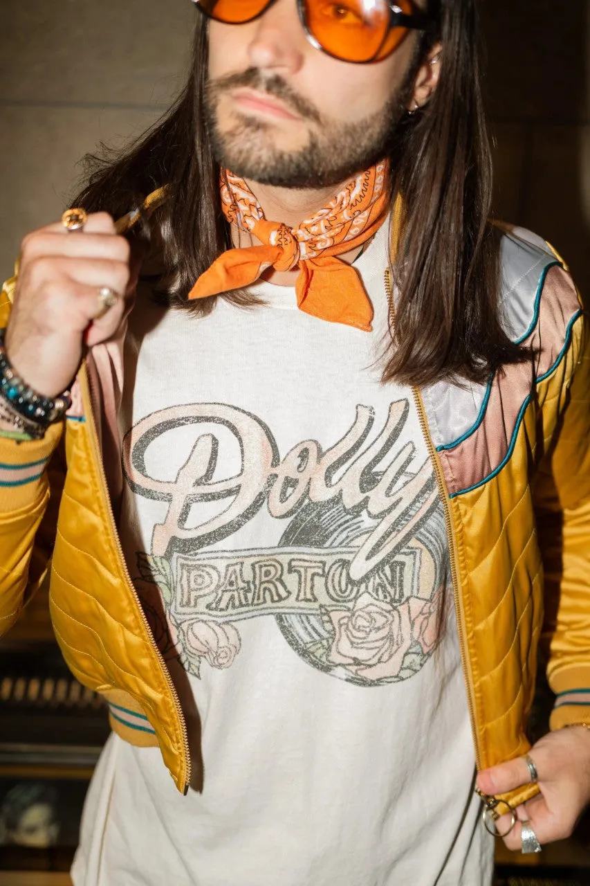 Livy Lu Dolly Parton Rose Record Thrifted Tee